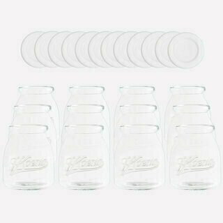 image 12 tarros de cristal para yogurtera
